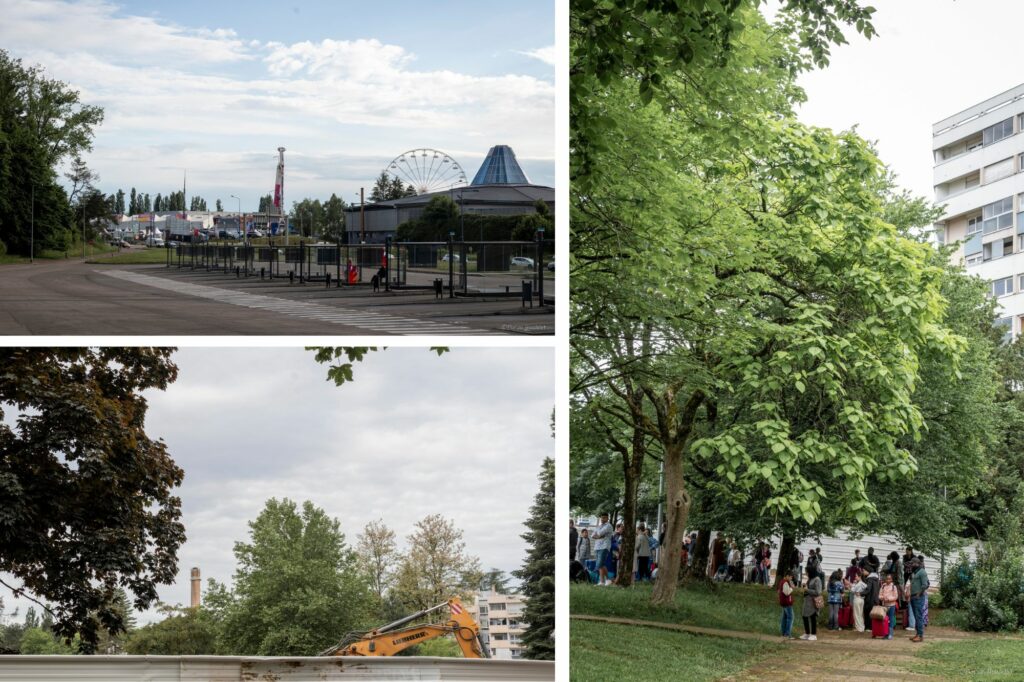 Départ en séjour classe verte depuis un quartier urbain de Besançon