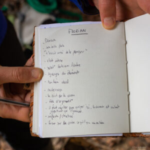 carnet de note - photographie sensible